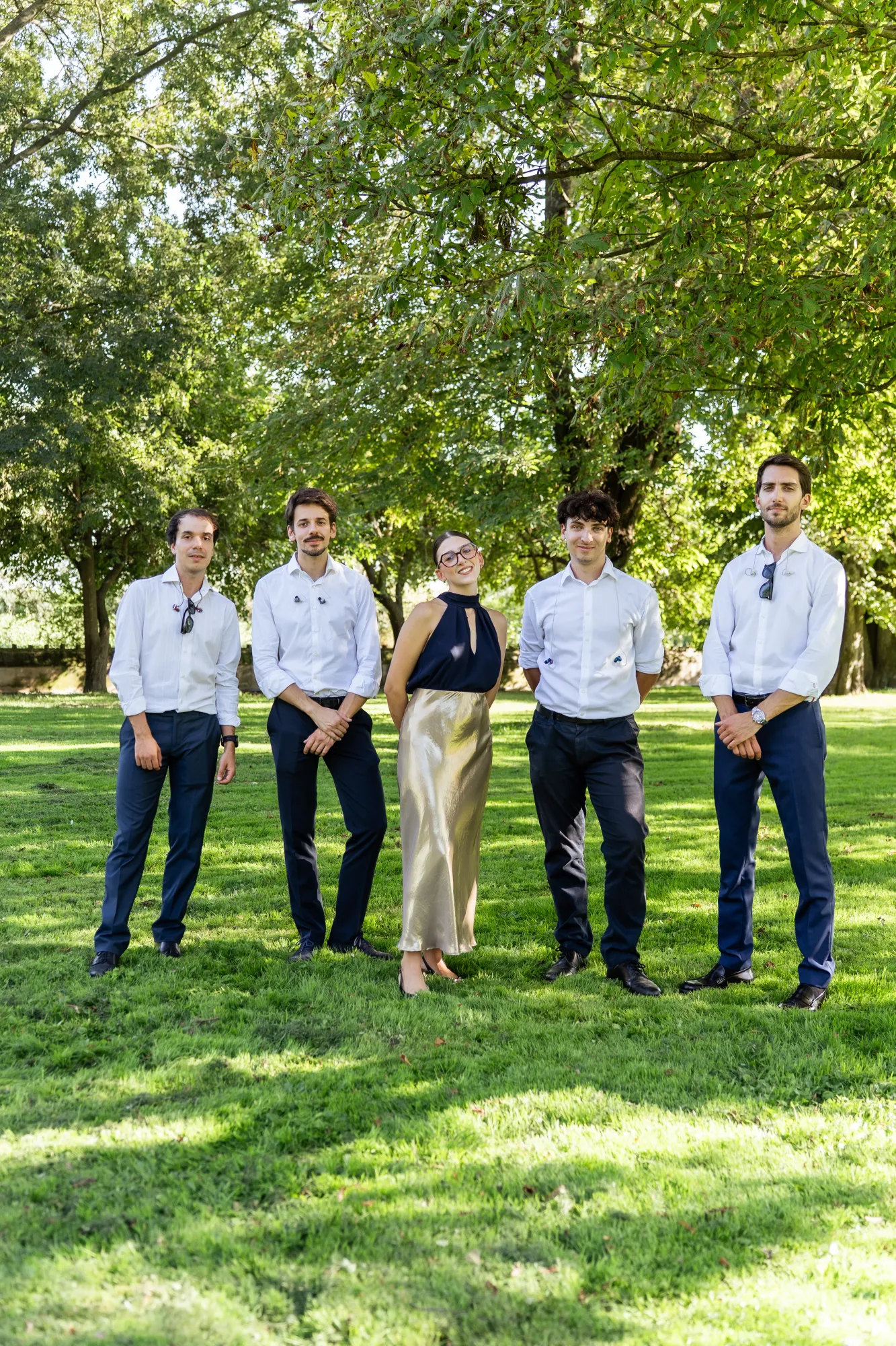La band durante un'esibizione dal vivo
